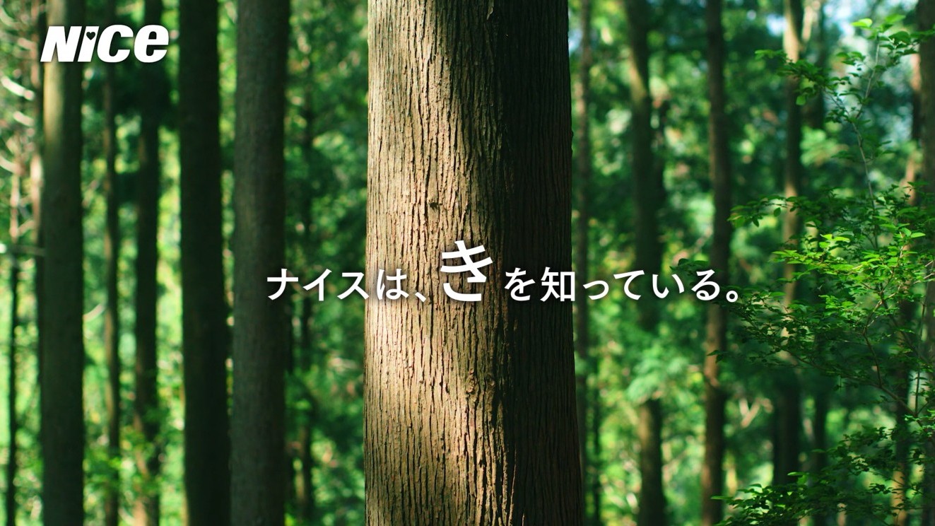 30秒CM「ナイスは、き を知っている。」篇