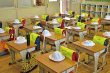 徳島県の学校机活用例