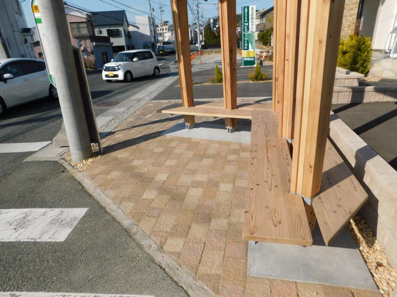 遠鉄バス バス停「蜆塚1丁目」