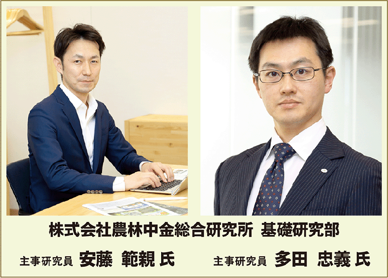 基礎研究部 安藤氏 多田氏