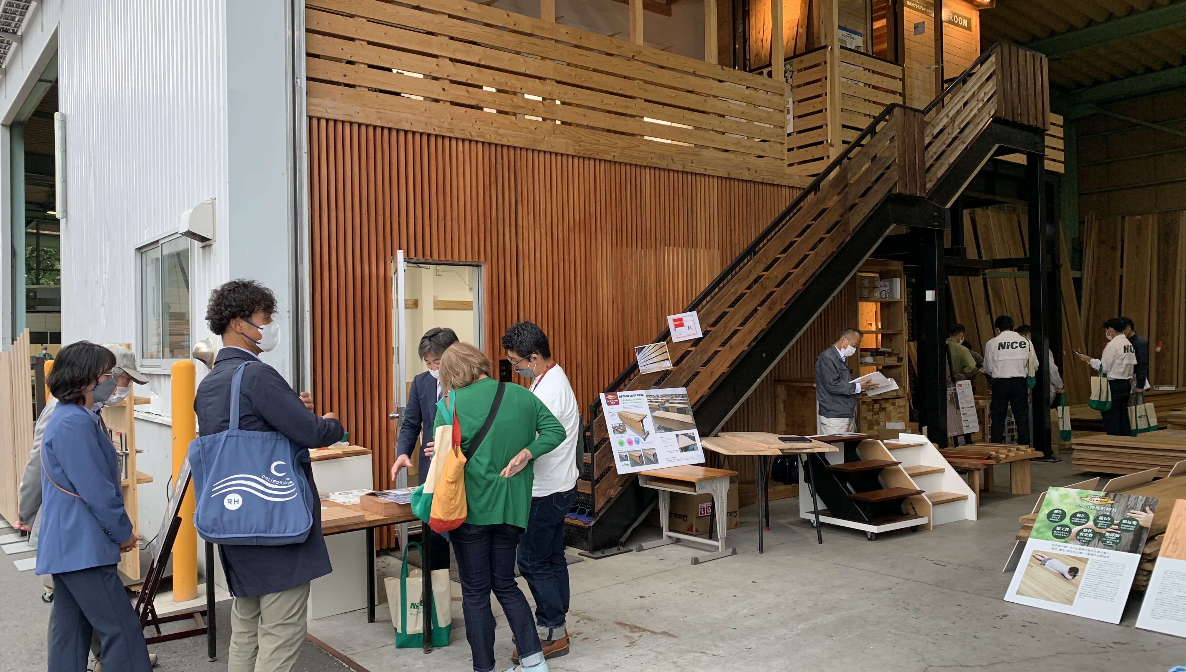 ナイス㈱ 相模原市場で「木フェス®」を開催 木材の利活用を提案、2日間で400名超が来場