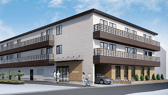 ナイスグループ （仮称）小平市学園東町１丁目計画 木造３階建て耐火建築物の有料老人ホームを建築