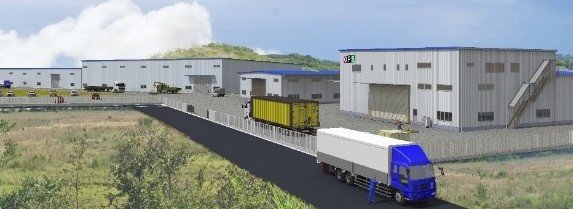 新工場完成予想パース