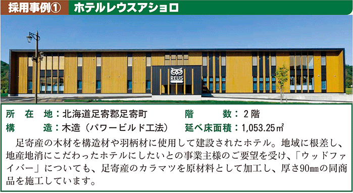 採用事例1ホテルレウスアショロ