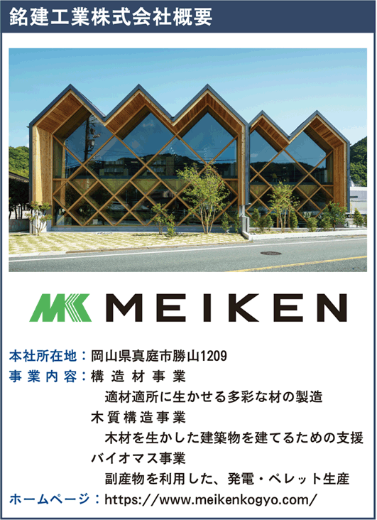 銘建工業株式会社概要