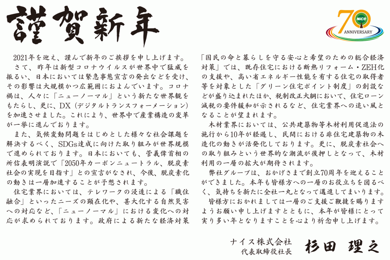 挨拶文