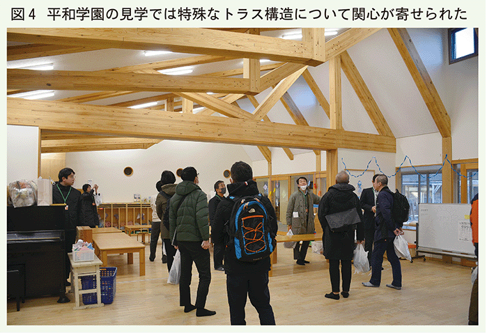 平和学園の見学