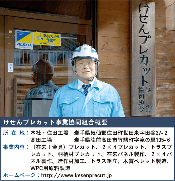 けせんプレカット事業協同組合概要